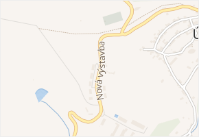 Nová výstavba v obci Úterý - mapa ulice