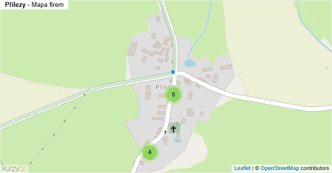 Přílezy - mapa firem