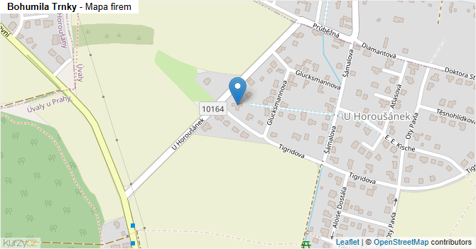 Bohumila Trnky - mapa firem