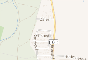 Jalovcová v obci Úvaly - mapa ulice