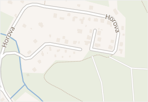 Na Ztraceném korci v obci Úvaly - mapa ulice