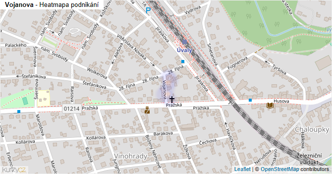 Vojanova - mapa podnikání