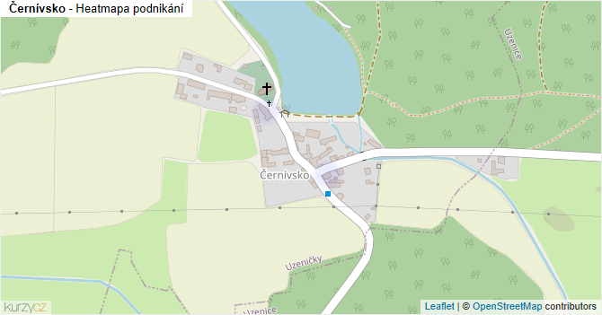 Černívsko - mapa podnikání