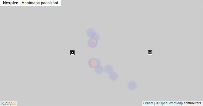 Nespice - mapa podnikání
