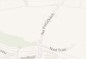 Na Potůčkách v obci Valašské Meziříčí - mapa ulice