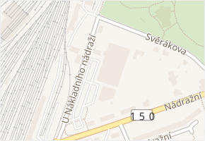 Nádražní v obci Valašské Meziříčí - mapa ulice