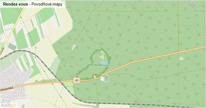 Rendez-vous - záplavové mapy stoleté vody