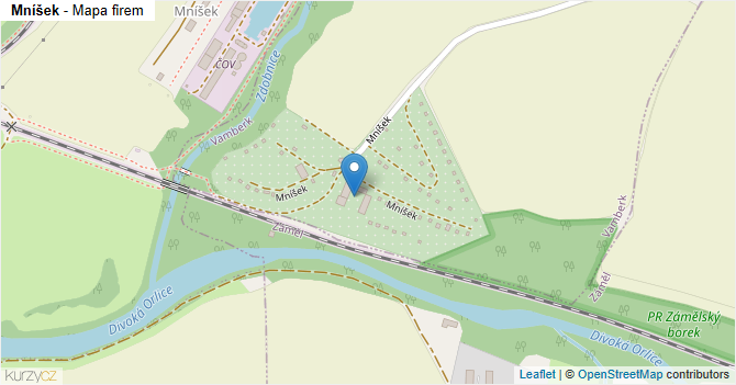 Mníšek - mapa firem