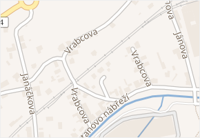 Vrabcova v obci Vamberk - mapa ulice