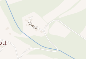 Zádolí v obci Vamberk - mapa ulice