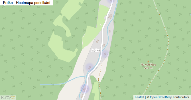 Polka - mapa podnikání