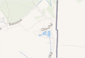 Dlouhá v obci Varnsdorf - mapa ulice