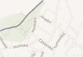 Kladenská v obci Varnsdorf - mapa ulice