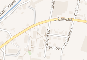 Kovářská v obci Varnsdorf - mapa ulice