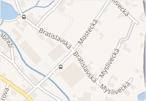 Mostecká v obci Varnsdorf - mapa ulice