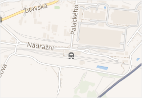 Nádražní v obci Varnsdorf - mapa ulice