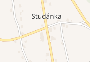 Studánka v obci Varnsdorf - mapa části obce