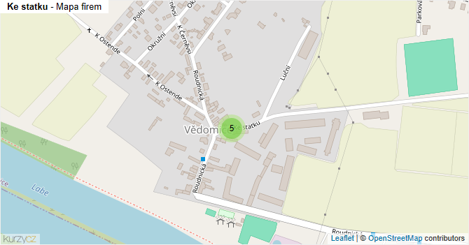 Ke statku - mapa firem