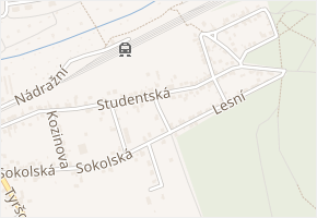 Ke Hlíně v obci Vejprnice - mapa ulice
