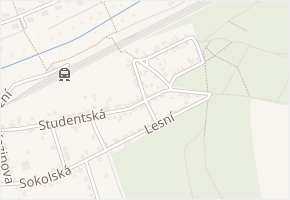 Smetanova v obci Vejprnice - mapa ulice