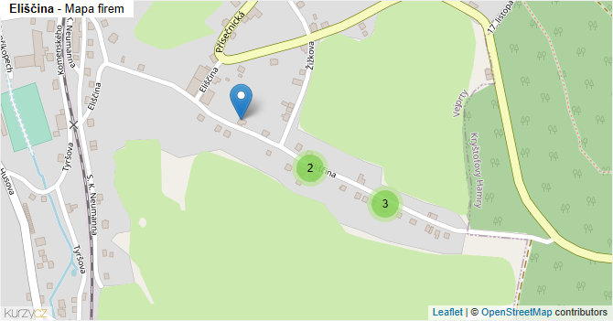 Eliščina - mapa firem