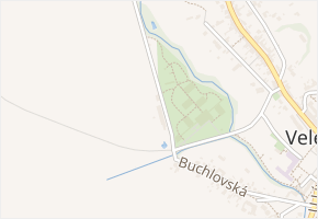 Buchlovská v obci Velehrad - mapa ulice