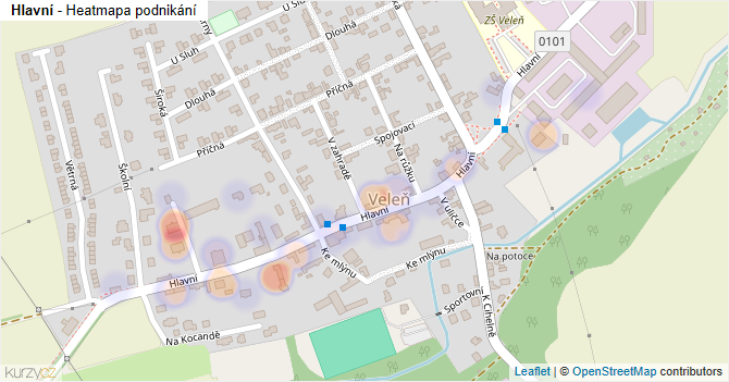 Hlavní - mapa podnikání