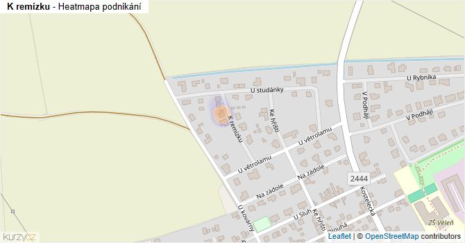K remízku - mapa podnikání