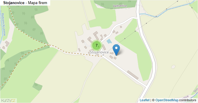 Stojanovice - mapa firem