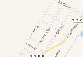 U Hřiště v obci Velim - mapa ulice