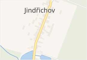 Jindřichov v obci Velká Bíteš - mapa části obce