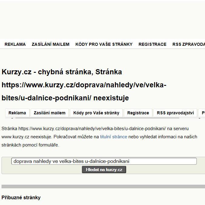 Mapa U Dálnice - Firmy v ulici.