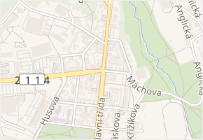 Oty Pavla v obci Velká Hleďsebe - mapa ulice