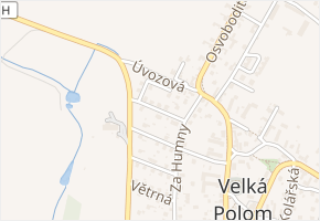 Lihovarská v obci Velká Polom - mapa ulice