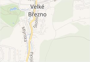 Františkova v obci Velké Březno - mapa ulice