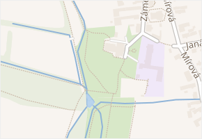Opavská v obci Velké Hoštice - mapa ulice