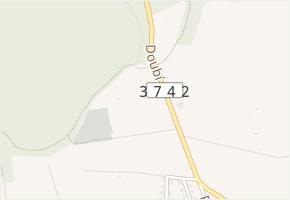 Pod Doubím v obci Velké Opatovice - mapa ulice