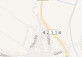 V Údolí v obci Velké Pavlovice - mapa ulice