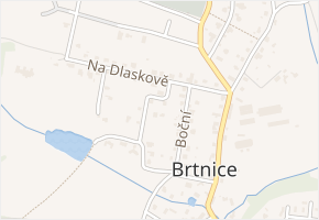 K Veseláku v obci Velké Popovice - mapa ulice