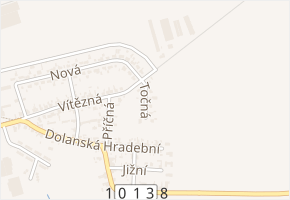 Točná v obci Velké Přítočno - mapa ulice