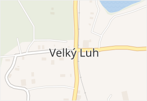Velký Luh v obci Velký Luh - mapa části obce