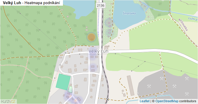 Velký Luh - mapa podnikání