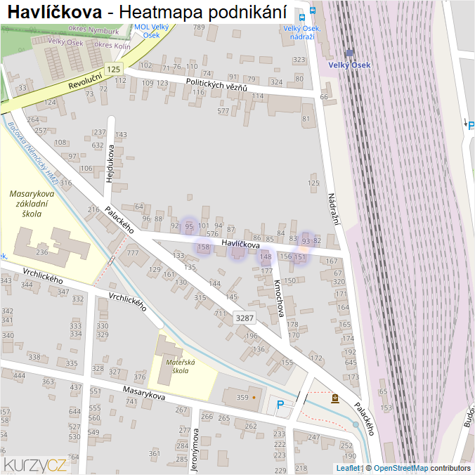 Mapa Havlíčkova - Firmy v ulici.