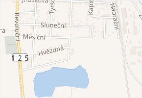 Jižní v obci Velký Osek - mapa ulice