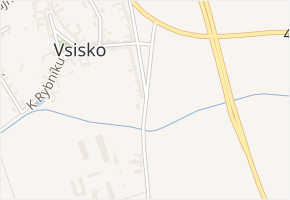 Přerovská v obci Velký Týnec - mapa ulice