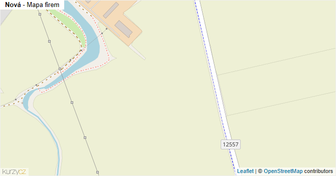 Nová - mapa firem