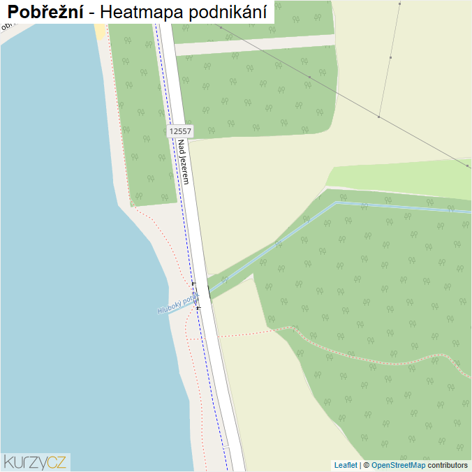 Mapa Pobřežní - Firmy v ulici.