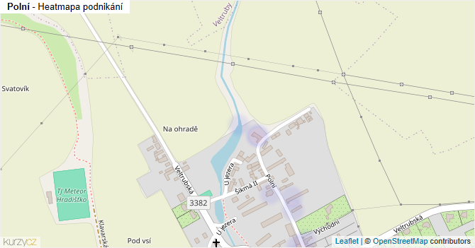 Polní - mapa podnikání
