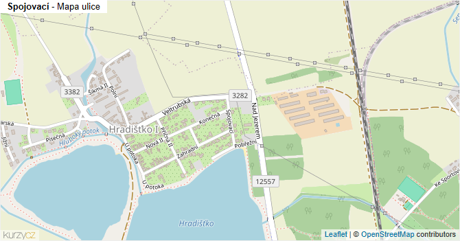 Spojovací - mapa ulice
