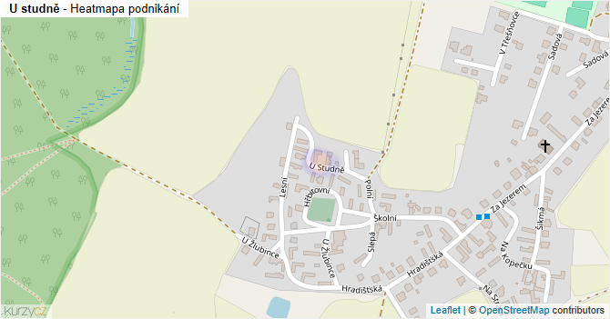 U studně - mapa podnikání